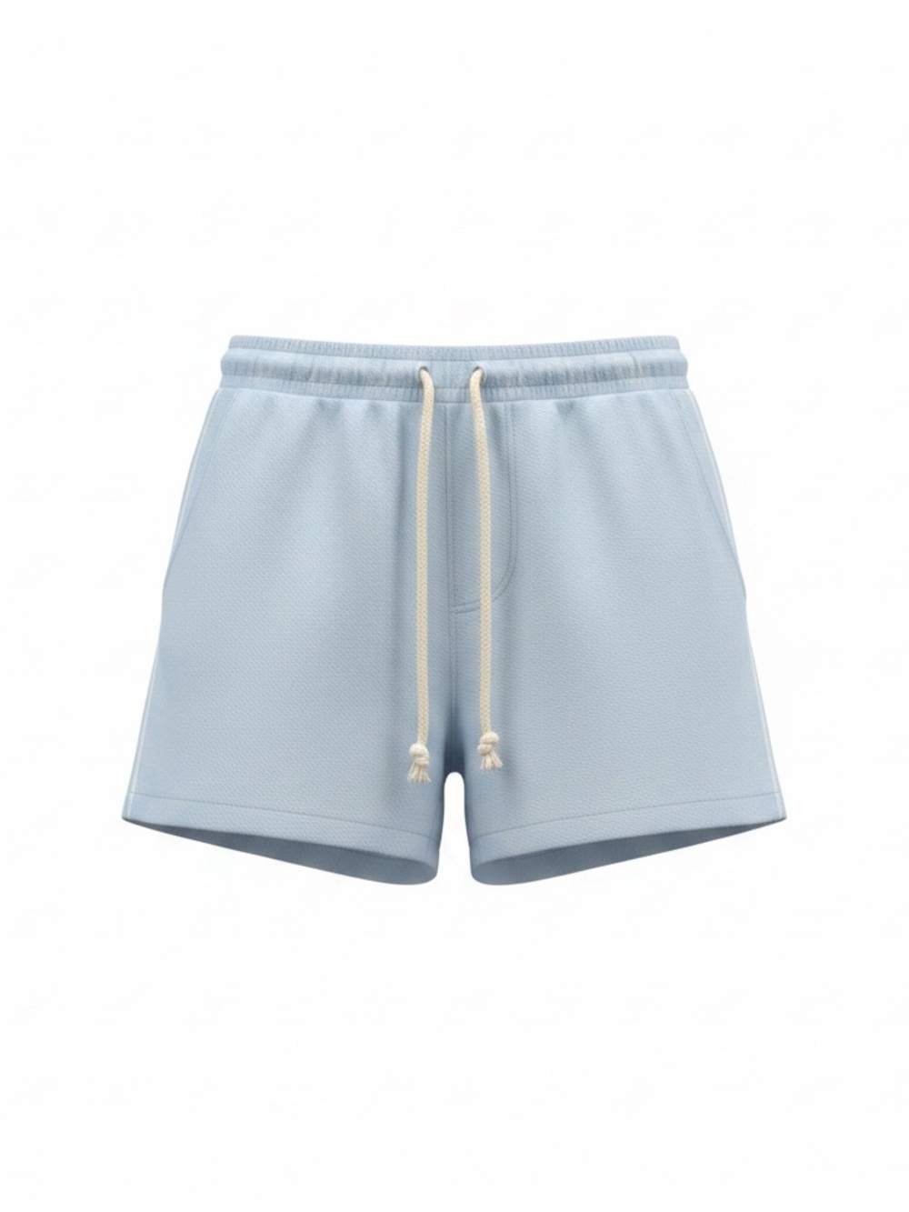 Universal Threads Size 1X NWT light blue short with rope tie and pockets